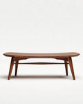 Table basse en bois massif pour le salon - 120 x 60 x 45cm