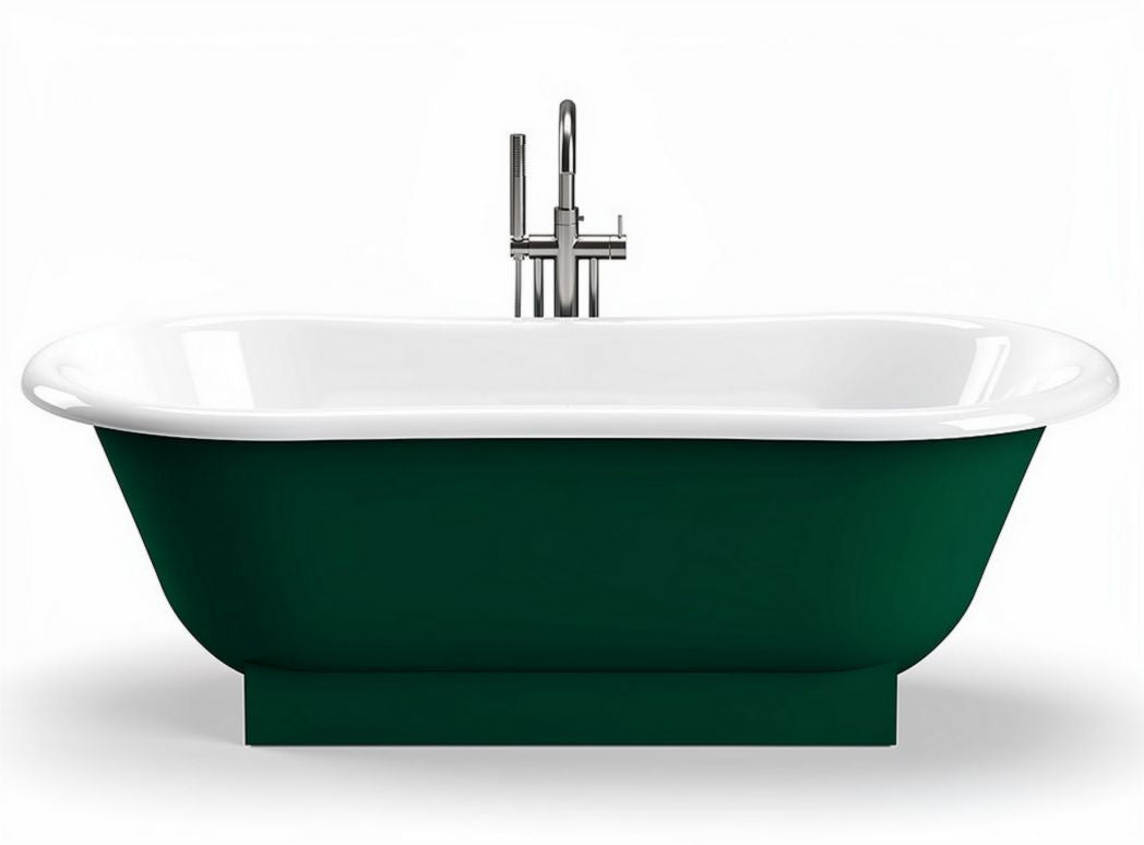 Baignoire autoportante en acrylique pour salle de bain - 170 x 80 x 60cm